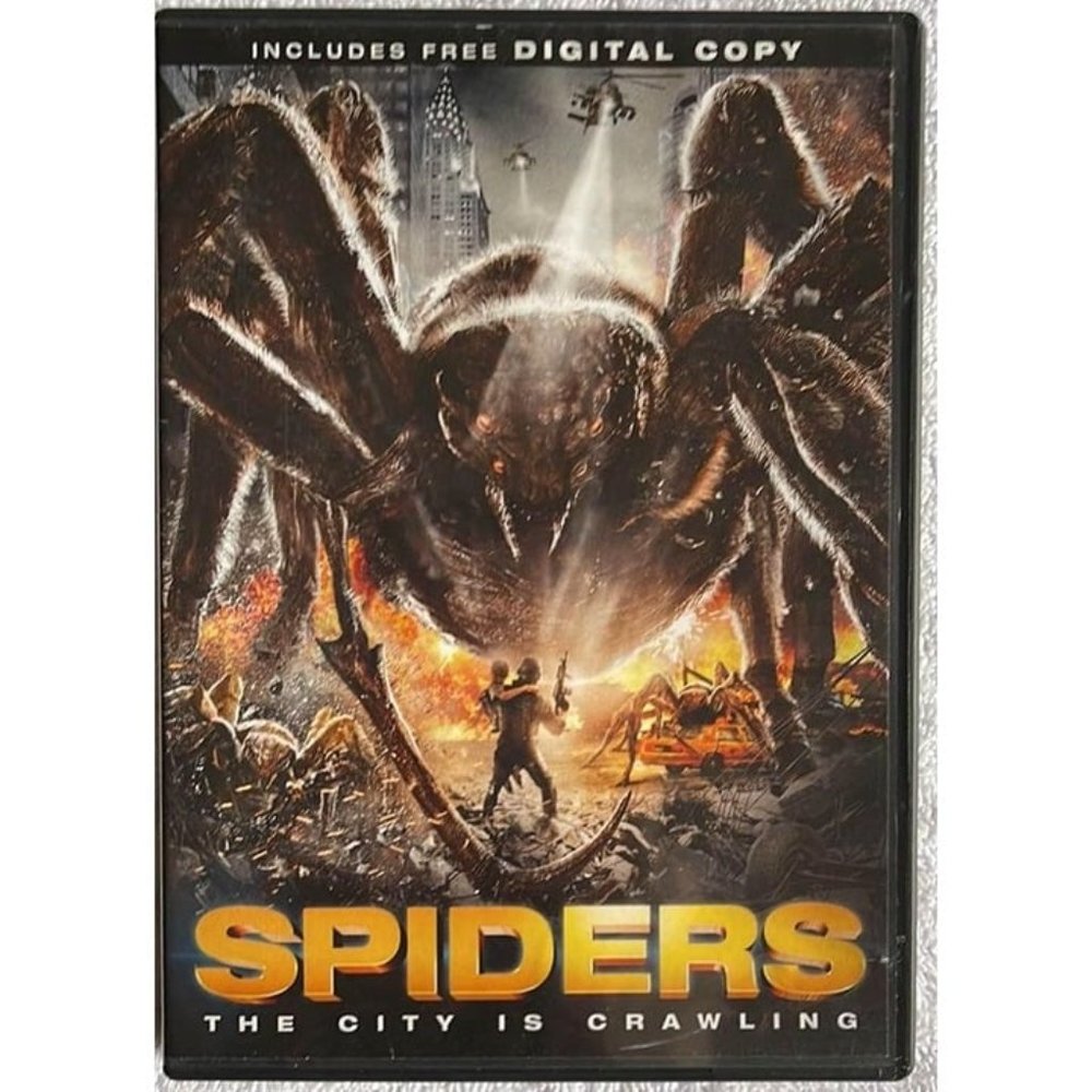 Spiders - DVD - No Digital -  Patrick Muldoon, Christa Campbell